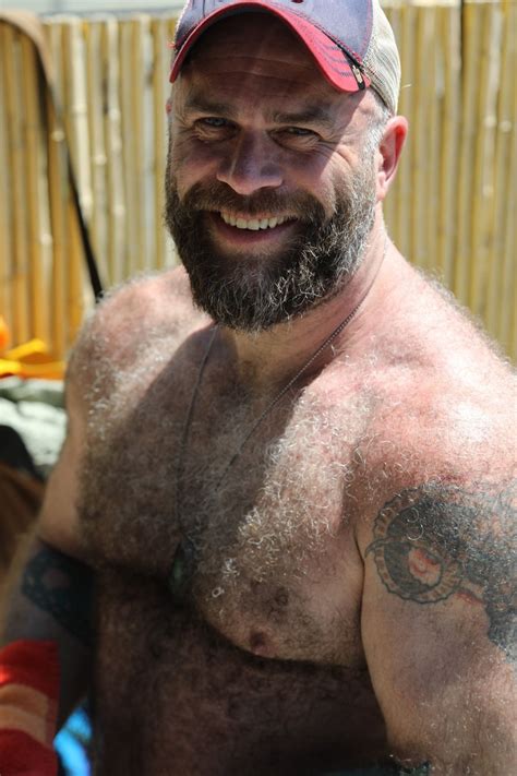 hairy bear gay|PHOTOS: Burly bears as far as the eye could see on the sandy .